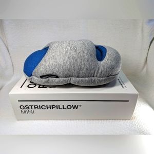 Ostrich Pillow mini handy pillow in steel blue